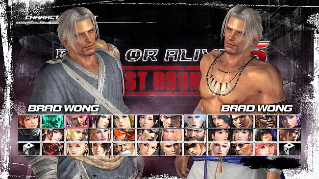 DEAD OR ALIVE 5 Last Round: Core Fighters Character: Brad Wong