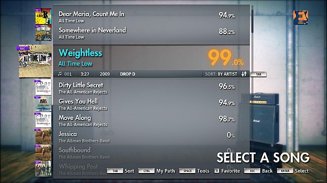 Rocksmith 2014 – All Time Low - “Weightless”