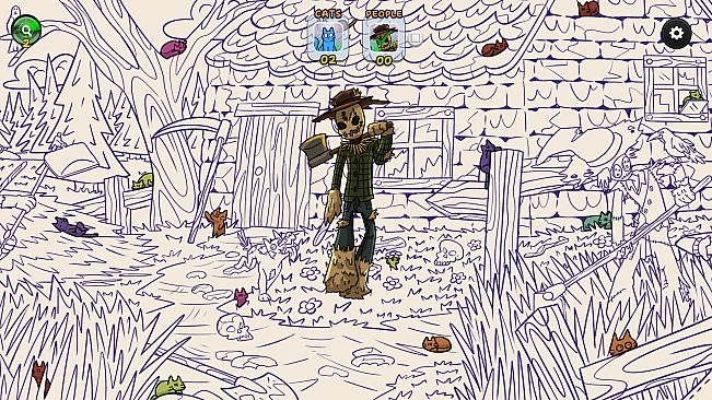 Hidden Cats in Spooky Village