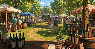 Outdoor Wine Market Simulator