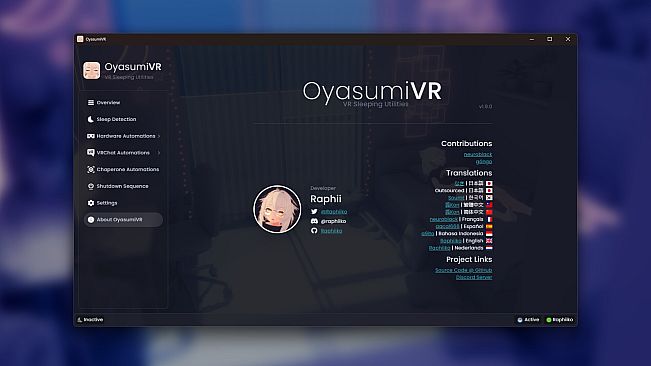 OyasumiVR - VR Sleeping Utilities