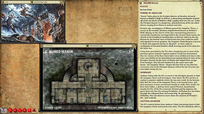Fantasy Grounds - Pathfinder Playtest - The Rose Street Revenge (PFRPG2)