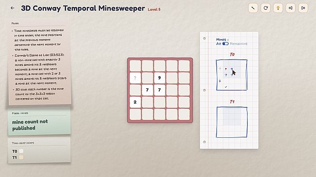 Temporal Minesweeper
