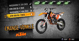 MX vs. ATV Supercross Encore - 2015 KTM 450 SX-F MX