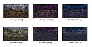 SRPG Studio Dark World Background