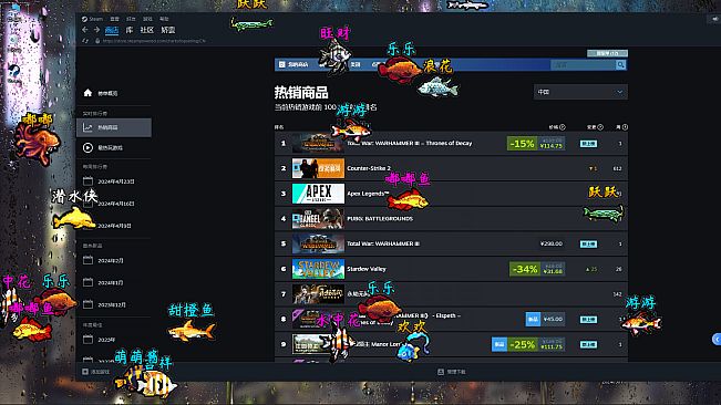 Little Fish Swims On