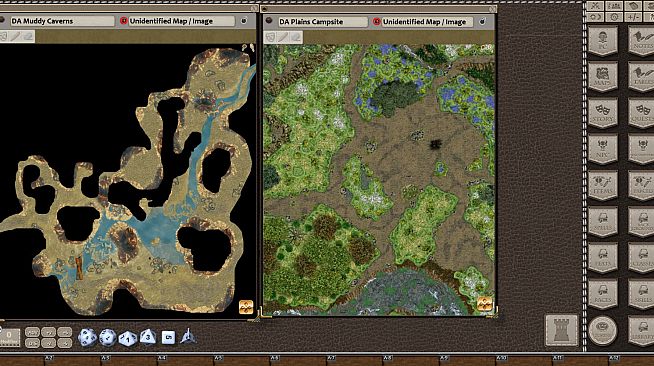 Fantasy Grounds - Map Adventures #2 - Plains, Deserts, & Caverns (Map Pack)