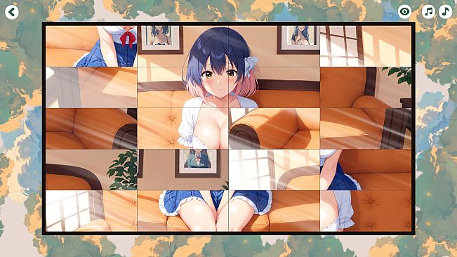 Sexy Girls Posing Puzzle