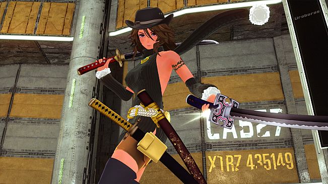 OneeChanbara ORIGIN - Exclusive Aya Costume: Aya's Fashionable Wear Bubble Tea Black