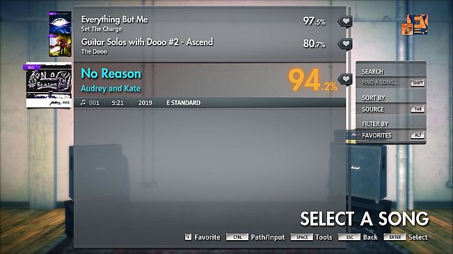 Rocksmith 2014 Edition – Remastered – Audrey and Kate - “No Reason”