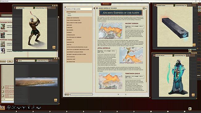 Fantasy Grounds - Pathfinder RPG - Pathfinder Companion: People of the Sands