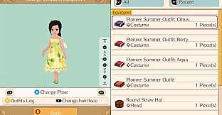 Frontier Summer Clothes Set - WorldNeverland - Daily Life in the Elnea Kingdom - Another Life Adventure