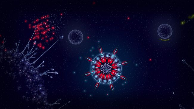 Microcosmum: survival of cells - Colors for organisms