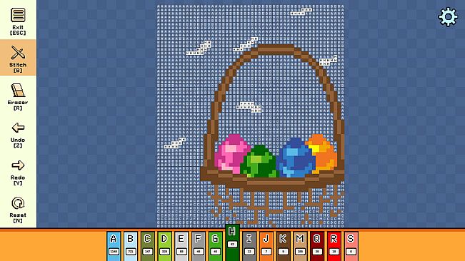 Pixel Cross Stitch - Easter Pack 2