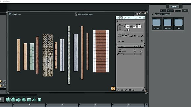 Fantasy Grounds - FG Modern House Map Pack