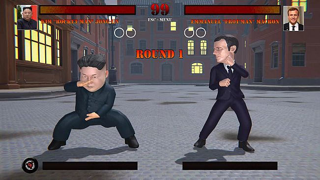 DiktaPunk: The PolitiKal (And SatiriKal) Fighting Game