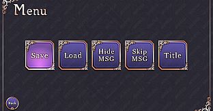 Tyrano Builder - Visual Novel GUI Pack #4 Color-Navy [kopanda UI]