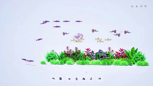 White Aquarium: Live Wallpaper