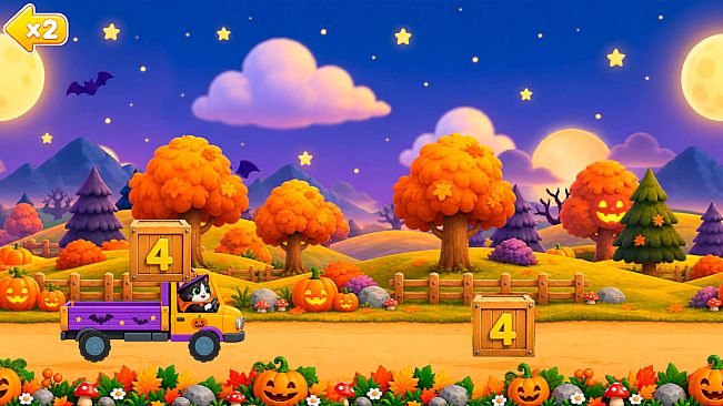 123 Halloween Early Learning Games for Kids, Toddlers, Babies 1+