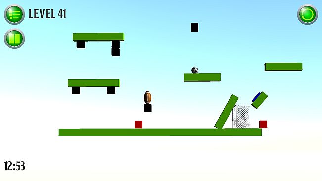 Score a goal (Physical football)