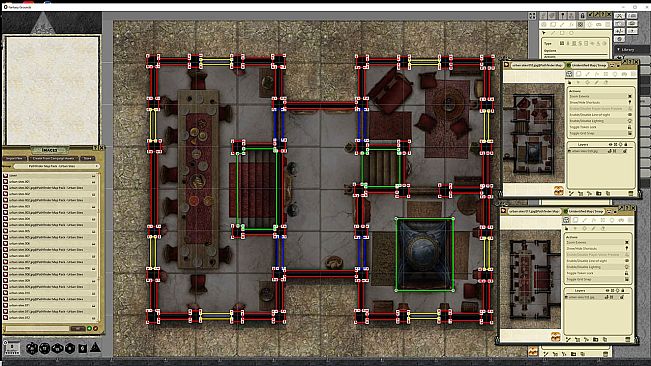 Fantasy Grounds - Pathfinder RPG - Map Pack - Urban Sites