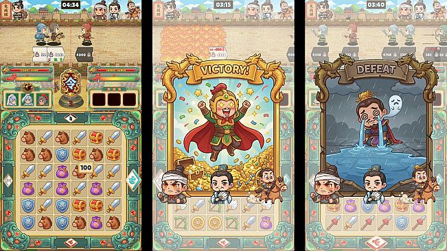 SanGuo Tactics: Touch to Match