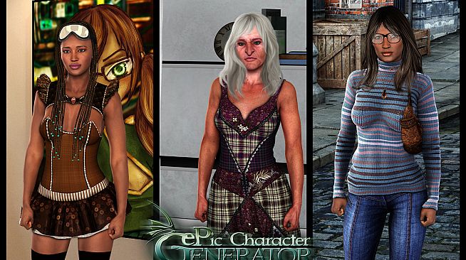 ePic Character Generator - Season #2: Female Modern #1