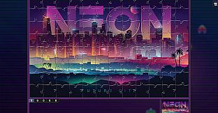 Pixel Puzzles Illustrations & Anime - Jigsaw Pack: Cyberpunk