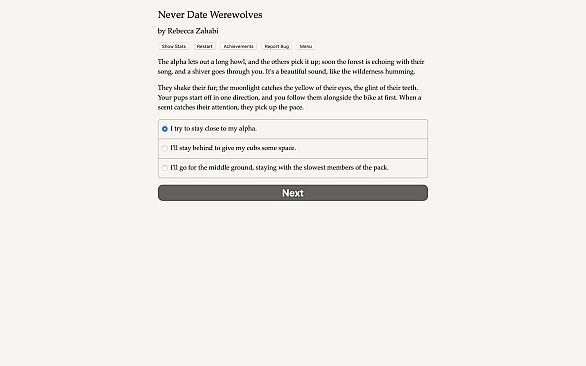 Never Date Werewolves