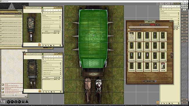 Fantasy Grounds - Pathfinder RPG - GameMastery Map Pack: Caravan