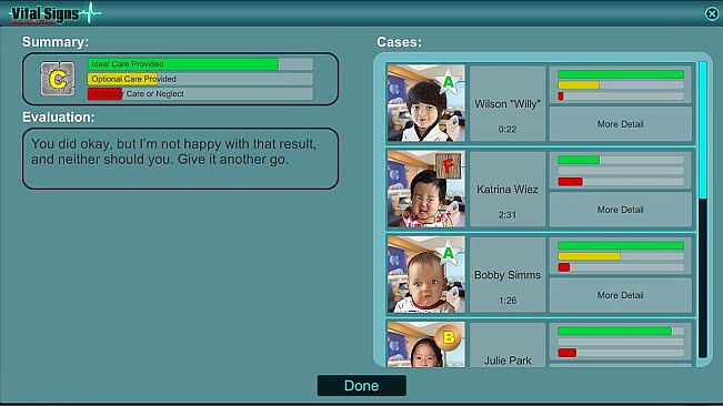 Vital Signs: ED - Pediatric Respiratory Disease Package
