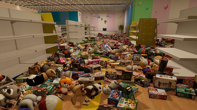 Mess in the Toy Shop