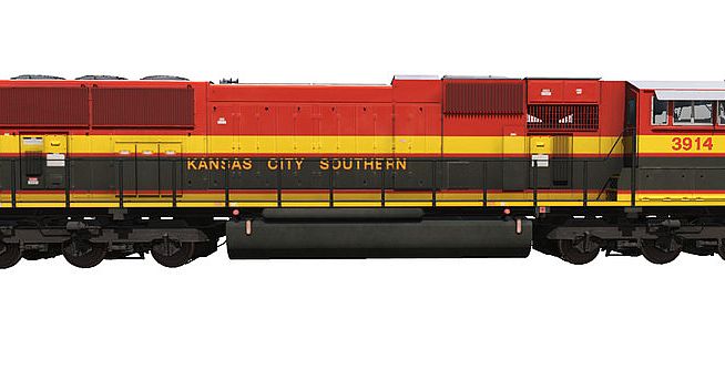 Trainz 2022 DLC - Kansas City Southern - EMD SD70MAC BELLE