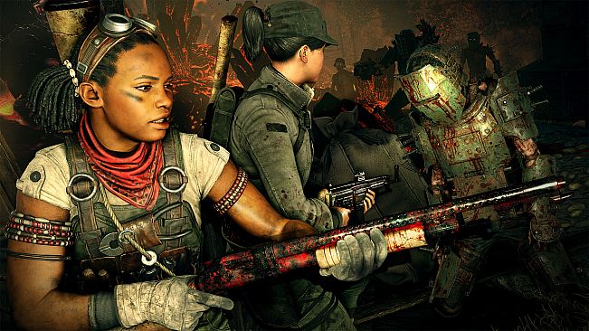 Zombie Army 4: Armoured Giant Weapon Skins