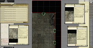 Fantasy Grounds - Pathfinder RPG - GameMastery Map Pack: Dungeon Rooms