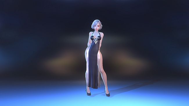 Angel Legion-DLC Cloud Dress (Black)