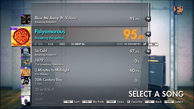 Rocksmith 2014 – Breaking Benjamin - “Polyamorous”