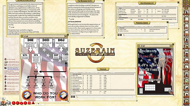 Fantasy Grounds - Suzerain: Noir Knights (Savage Worlds)
