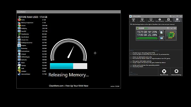 CPUCores :: ClearMem Lite