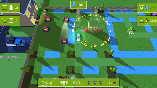 Grass Cutter - Blue Shield