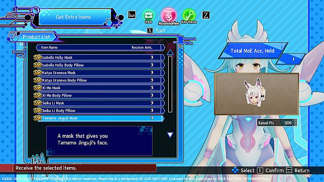 Neptunia Virtual Stars - ReVdol! Pack