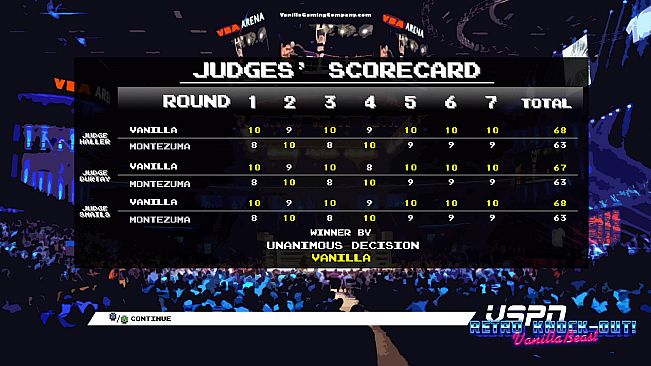 VanillaBeast: Retro Knock-Out!
