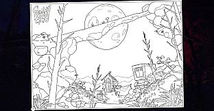 Gloomy Eyes - Coloring Book