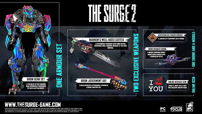The Surge 2 - URBN Gear Pack