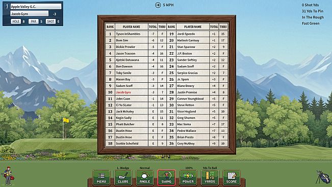 Pixel Golf League