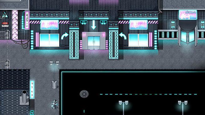 RPG Maker MZ - KR Cyberpunk Tileset