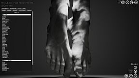 HAELE 3D - Feet Poses Pro - Drawing References