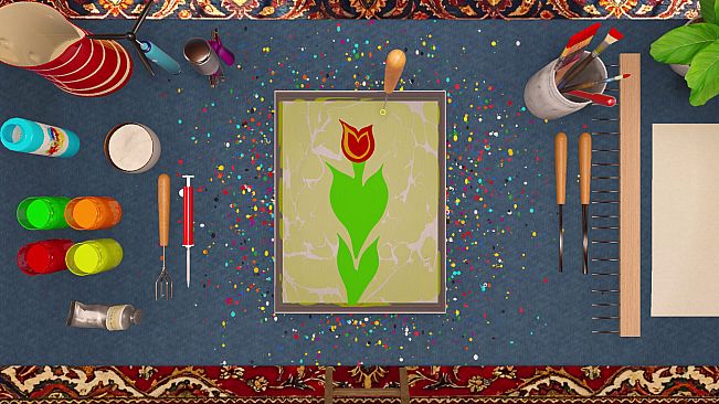 Ebru Artist Simulator
