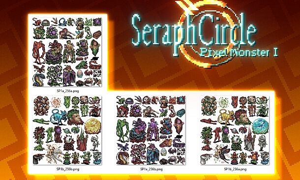 RPG Maker VX Ace - Seraph Circle Pixel Monster 1