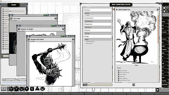 Fantasy Grounds - Cursed Scroll Zine, Vol. 1: Diablerie!